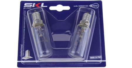 Aragaze si cuptoare cu microunde - Set 2 becuri universale pentru hota, T25L, 40W, E14