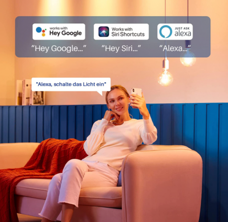 Bec inteligent Chuango G95G E27 Globe Retro Edison Wifi 6,5W [1]