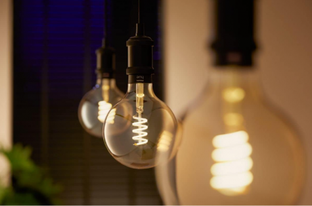 Bec inteligent Philips Hue White Ambiance Filament G125, E27 Edison [3]