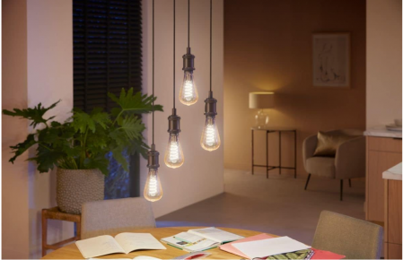 Bec inteligent Philips Hue White Ambiance Filament ST72 E27 [3]