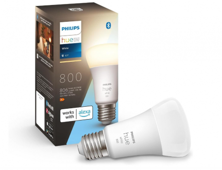 Corpuri iluminat - Bec LED inteligent Philips Hue White A60 [E27 Edison]
