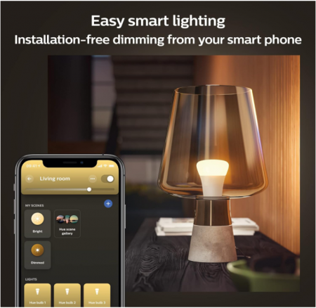 Bec LED inteligent Philips Hue White A60 [E27 Edison] [7]