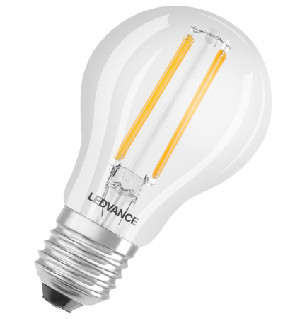 Bec LED Ledvance Smart cu WiFi, soclu E27, reglabilă, alb cald (2700 K) [2]