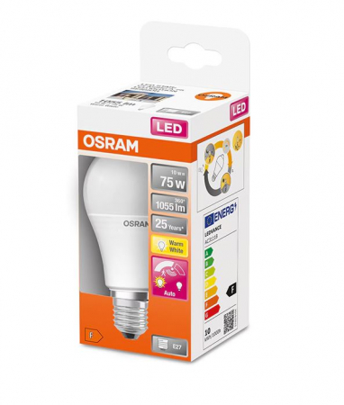 Bec LED OSRAM AC31118, E27, 10W, 1055lm, lumina calda [1]