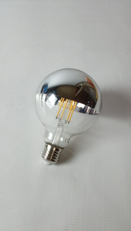 Bec LED retro în formă de glob Müller-Licht, E27, 9W Înlocuiește 63W, alb cald, 2700 K, 850 lm [1]