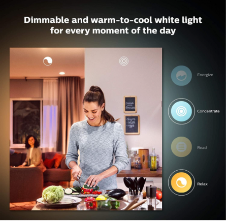Bec Philips Hue White Ambiance Smart Home Light [GU10 Spot] [2]