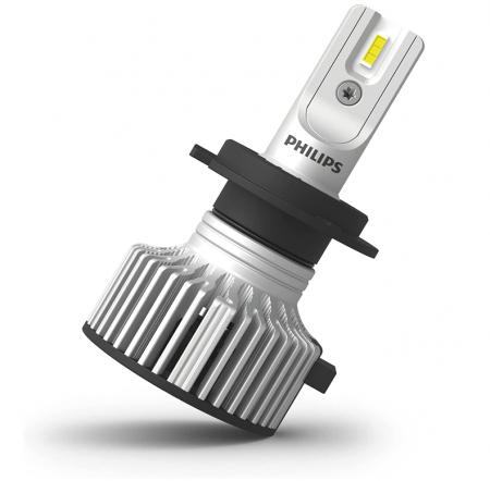 Bec Philips Ultinon Pro3021 LED pentru faruri auto (H7), lumină albă rece de 6.000K, set de 2 [5]