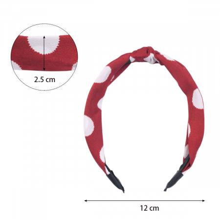 Bentiță de yoga - bentiță retro din material textil pentru femei/fete [1]