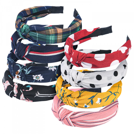 Accesorii par - Bentiță de yoga - bentiță retro din material textil pentru femei/fete