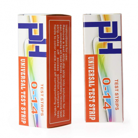 Benzi universale de testare pentru pH 0-14 pentru valoarea pH-ului acid alcalin 4 culori (150 benzi) [2]