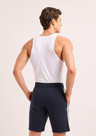 Bermude pentru barbati Emporio Armani Iconic Terry Loungewear, bleumarin, L [6]