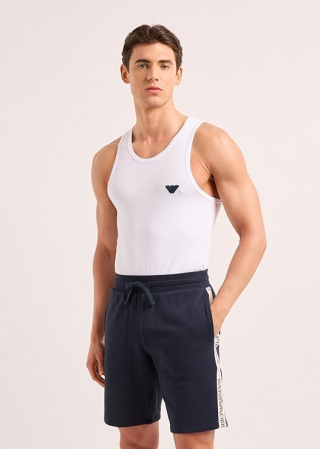 Bermude pentru barbati Emporio Armani Iconic Terry Loungewear, bleumarin, L [5]