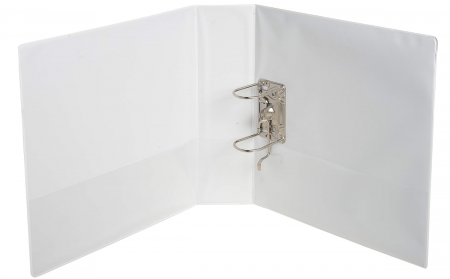Biblioraft Exacompta 53955E 320 x 300 mm, pentru documente A4+, polipropilenă, 2 inele, alb [2]