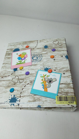 Biblioraft HERMA, A4, Cotor 70 mm, model cu imprimeu pentru copii [2]