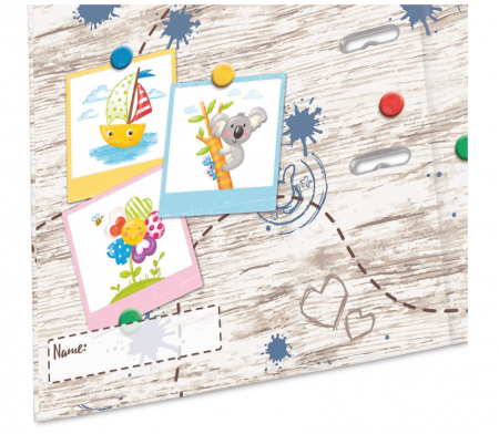 Biblioraft HERMA, A4, Cotor 70 mm, model cu imprimeu pentru copii [5]