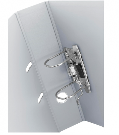 Biblioraft Kangaro cu Cotor de 7,5 cm, Dimensiunea A4, Gri [2]