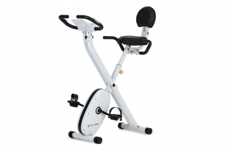 Ciclism - Bicicleta de camera pliabila SportPlus SP-HT-1004-W-iE, 24 de niveluri de rezistenta