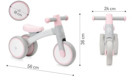 Bicicleta pentru copii fara pedale MoMi TEDI, pana la 25kg [2]