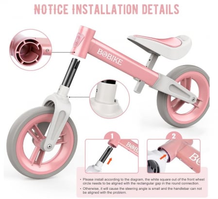 Bicileta fara pedale pentru copii MHCYLION, pentru echilibru, 1.5-4 ani, până la 25 kg [5]