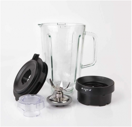 Blender Black+Decker BXJB1200E, 1200W, recipient sticla 1.5 L, 3 programe, oțel inoxidabil [5]