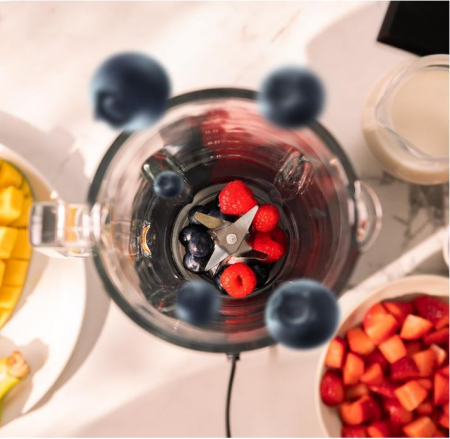 Blender Cecotec Power Black Titanium 2300MAX Mix Go, 1.5L, 5 viteze [8]