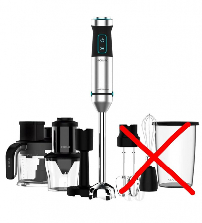 Blender de mână Cecotec Power Titanblack 1500 XL Totalmix, 1500W [2]