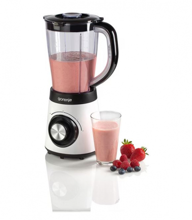 Blender GORENJE B501LBW, 1.5l, 500W, 2 trepte viteza, alb-negru [6]