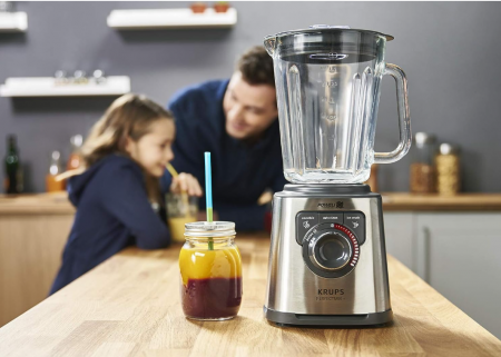 Blender Krups KB403D11 Perfectmix+, 1200W, 1.5L, oțel inoxidabil [4]