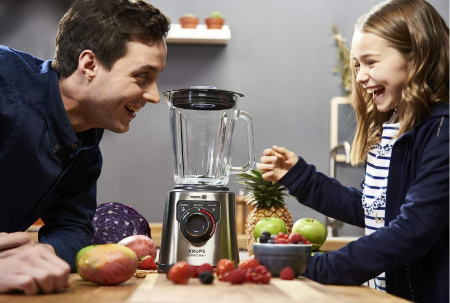 Blender Krups KB403D11 Perfectmix+, 1200W, 1.5L, oțel inoxidabil [3]