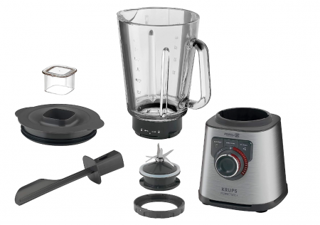 Blender Krups KB403D11 Perfectmix+, 1200W, 1.5L, oțel inoxidabil [1]