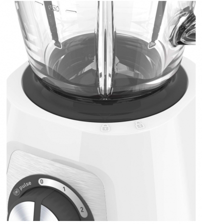 Blender Moulinex Blendforce Cristal LM430110 cu 3 viteze, 4 lame, 800 W, 1.75 L [6]