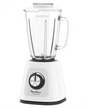 Blender Moulinex Blendforce Cristal LM430110 cu 3 viteze, 4 lame, 800 W, 1.75 L [5]