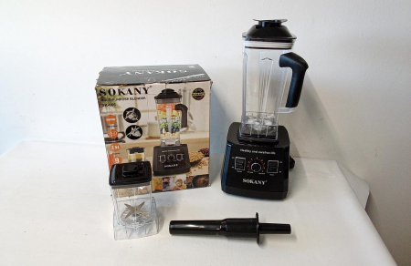 Blender profesional SOKANY SK-666, 5000W, negru [2]