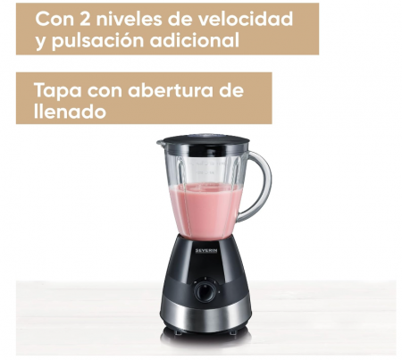 Blender Severin SM 3718 cu recipient de sticlă 1.5 L, 550 W [5]