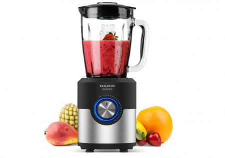 Blender Taurus Amazing JB1200XC, 1200 W, 1.75 L, 5 viteze + turbo, recipient gradat [0]