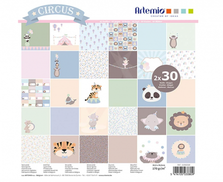 Birotica & Papetarie - Bloc de desen Artemio, 60 Foi, 170G