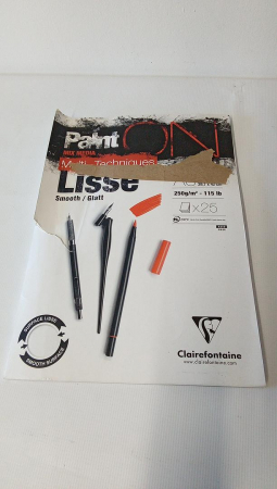 Bloc desen Clairefontaine 975730C, 25 coli, A3, 250 g/m² hârtie grea [1]