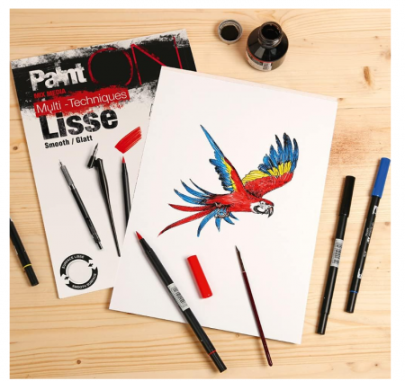 Bloc desen Clairefontaine 975730C, 25 coli, A3, 250 g/m² hârtie grea [3]