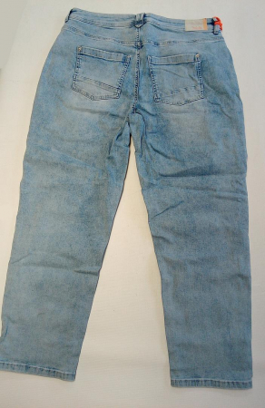 Blugi cu talie inalta pentru femei Street One A377239, albastru, 34W/28L [3]