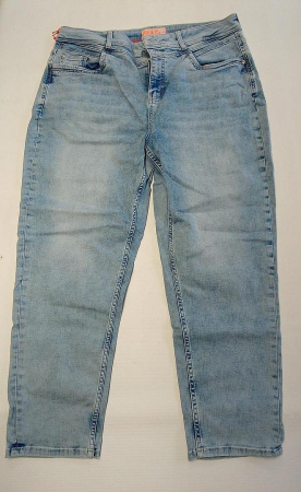 Blugi cu talie inalta pentru femei Street One A377239, albastru, 34W/28L [2]