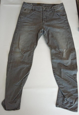 Blugi de barbati G-StarARC 3D Tapered Relaxed Fit Accel Grey Stretch Denim, gri [1]