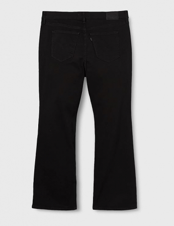 Blugi Levi's bootcut cu talie inalta 725, negru, 33x32 [3]