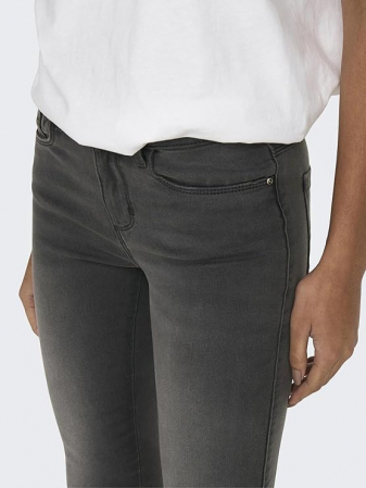 Blugi pentru femei ONLY Skinny Fit, Onlroyal Reg Sk Dnm Bj312 Noos, gri inchis, XL/34L [9]