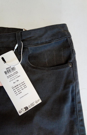 Blugi pentru femei ONLY Skinny Fit, Onlroyal Reg Sk Dnm Bj312 Noos, gri inchis, XL/34L [3]