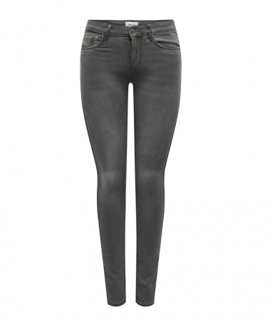 Fashion - Blugi pentru femei ONLY Skinny Fit, Onlroyal Reg Sk Dnm Bj312 Noos, gri inchis, XL/34L