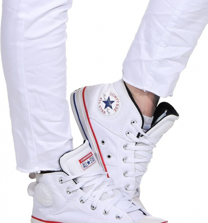 Blugi skinny pentru femei Buena Vista Malibu 7/8 Stretch Twill, alb, XL [1]