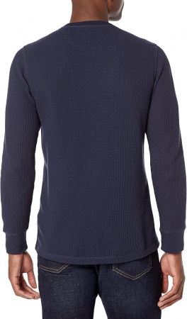 Bluza cu maneca lunga pentru barbati Amazon Essentials, Regular Fit, bleumarin, L [1]