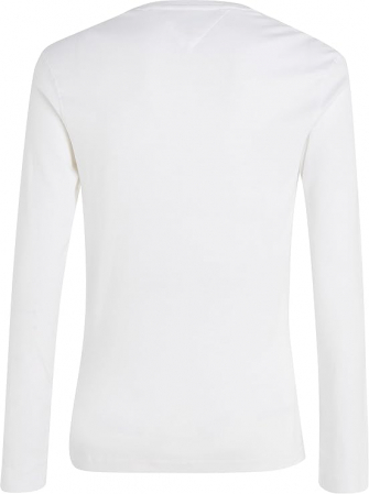 Bluza cu maneca lunga pentru barbati Tommy Jeans DM0DM04409, alb, L [7]