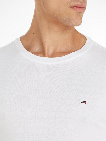 Bluza cu maneca lunga pentru barbati Tommy Jeans DM0DM04409, alb, L [4]