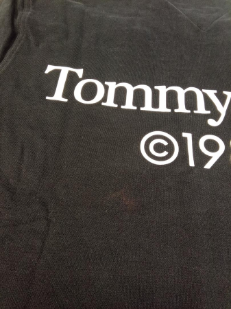 Bluza cu maneca lunga Tommy Jeans Tjm Reg Entry Graphic Crew, DM0DM18609, negru, XL [1]